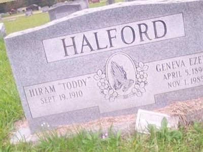 Hiram "Toddy" Halford on Sysoon