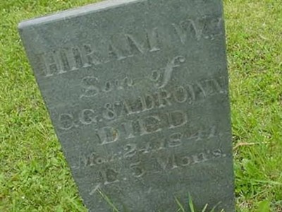 Hiram W. Drown on Sysoon