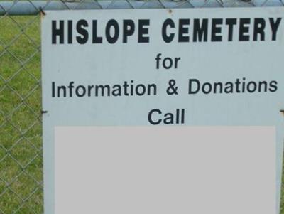 Hislope Cemetery on Sysoon