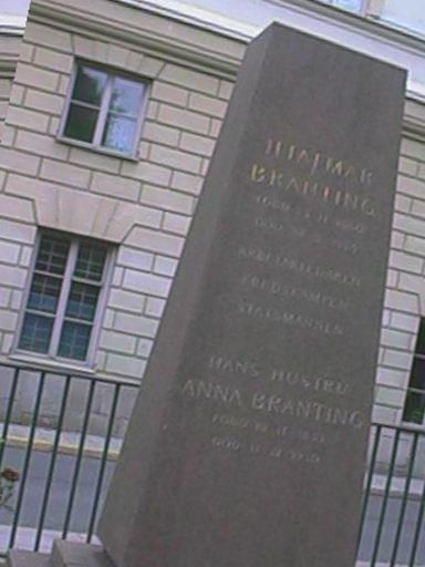 Hjalmar Branting on Sysoon
