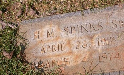 H M Spinks, Sr on Sysoon