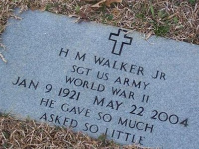 H. M. Walker, Jr on Sysoon