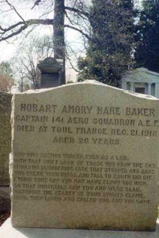 Hobart Amory Hare "Hobey" Baker on Sysoon