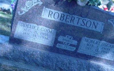 Hobart Oscar Robertson on Sysoon