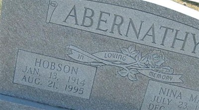 Hobson Abernathy on Sysoon