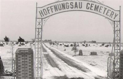 Hoffnungsau Mennonite Church Cemetery on Sysoon