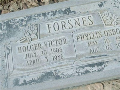 Holger Victor Forsnes on Sysoon