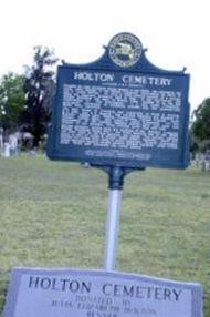 Holton Cemetery on Sysoon