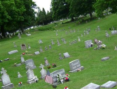 Holy Cross Catholic Cemetery on Sysoon