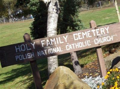 Holy Family Cemetery on Sysoon