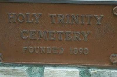 Holy Trinity Cemetery on Sysoon