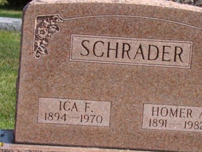 Homer A. Schrader on Sysoon