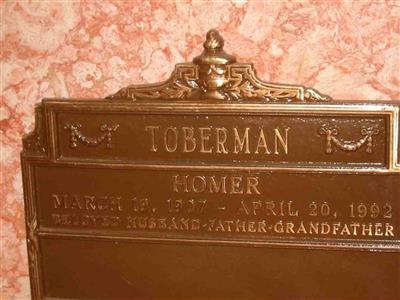 Homer Mendel Toberman on Sysoon