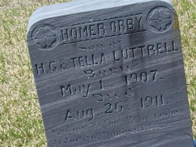 Homer Orby Luttrell on Sysoon