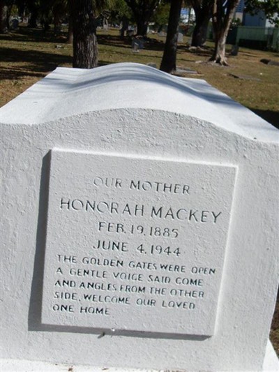 Honorah Mackey on Sysoon
