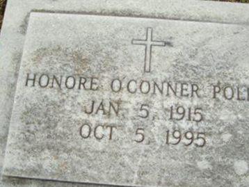 Honore O'Conner Polen on Sysoon
