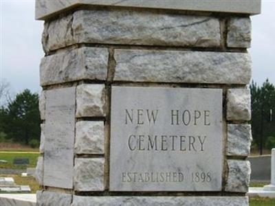 New Hope Free Will Baptist Church Cemetery on Sysoon