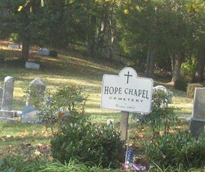 Hope Chapel Cemetery on Sysoon