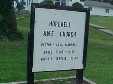 Hopewell A.M.E. Church on Sysoon