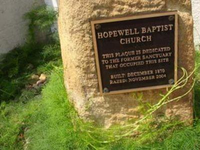 Hopewell Cemetery on Sysoon