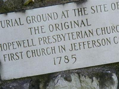 Old Hopewell Presbyterian Church Cemetery on Sysoon