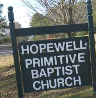 Hopewell Primitive Baptist Church Cemetery on Sysoon