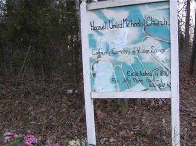 Hopewell United Methodist Church Cemetery on Sysoon