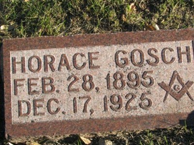 Horace Gosch on Sysoon