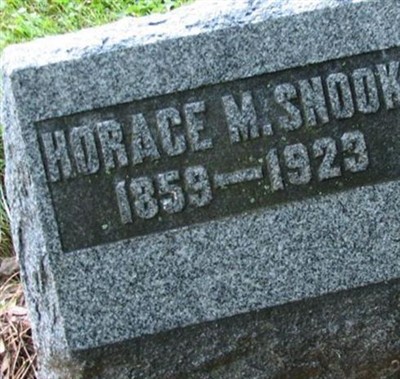 Horace M. Snook on Sysoon