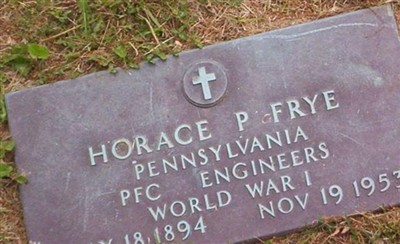 Horace P Frye on Sysoon