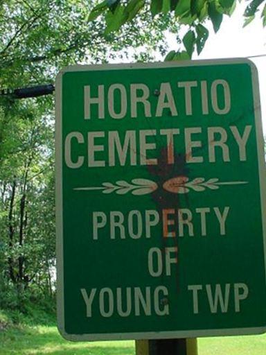 Horatio Cemetery on Sysoon