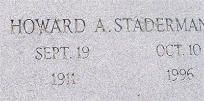 Howard A Stadermann on Sysoon
