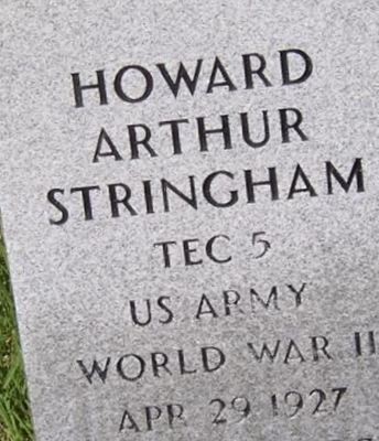 Howard Arthur Stringham on Sysoon
