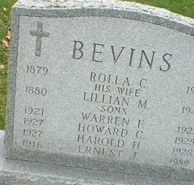 Howard C Bevins on Sysoon