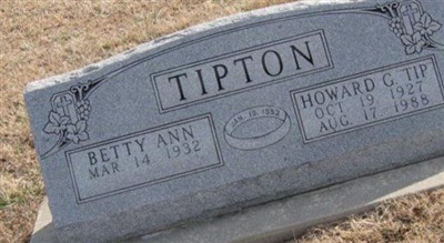 Howard G. "Tip" Tipton on Sysoon
