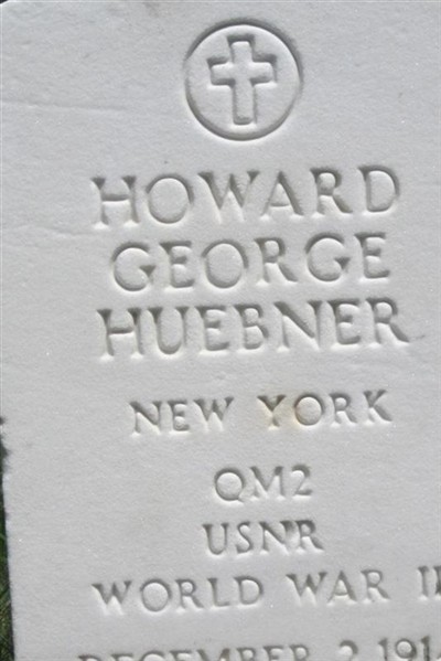 Howard George Huebner on Sysoon