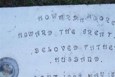 Howard Hedrick Moore on Sysoon