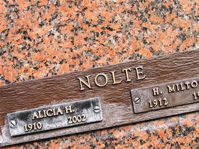 Howard Milton Nolte on Sysoon