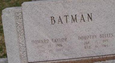 Howard Taylor Batman on Sysoon