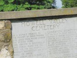 Howell Valley Cemetery on Sysoon