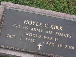 Corp Hoyle C KIRK on Sysoon