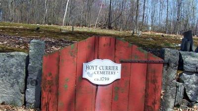 Hoyt-Currier Cemetery on Sysoon