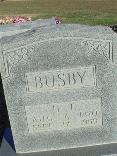 H T Busby on Sysoon