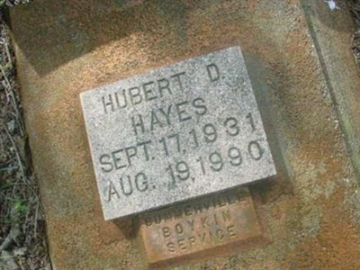 Hubert D. Hayes on Sysoon