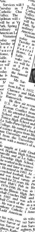 Hubert "Hubie" Sarver on Sysoon