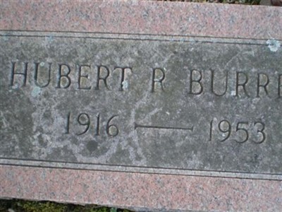 Hubert R Burrell on Sysoon