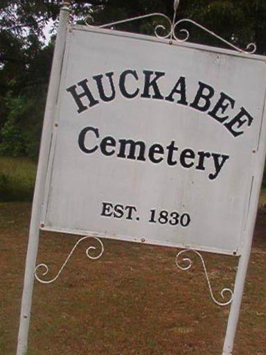 Huckabee Cemetery on Sysoon