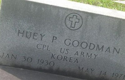Huey P Goodman on Sysoon