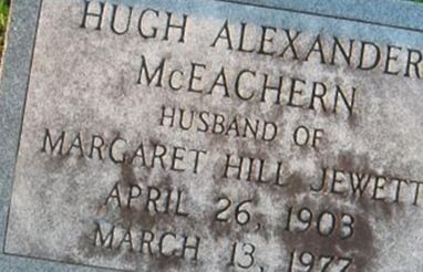 Hugh Alexander McEachern on Sysoon