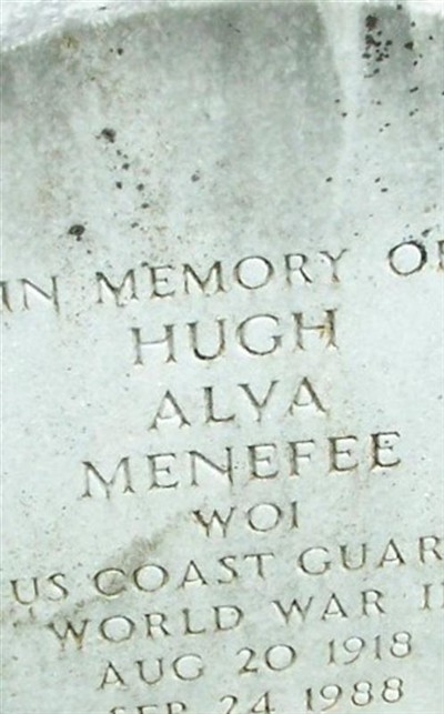 Hugh Alva Menefee on Sysoon